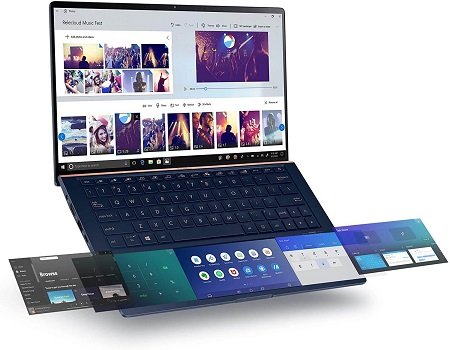 (Dual-Screen Laptop For Students)